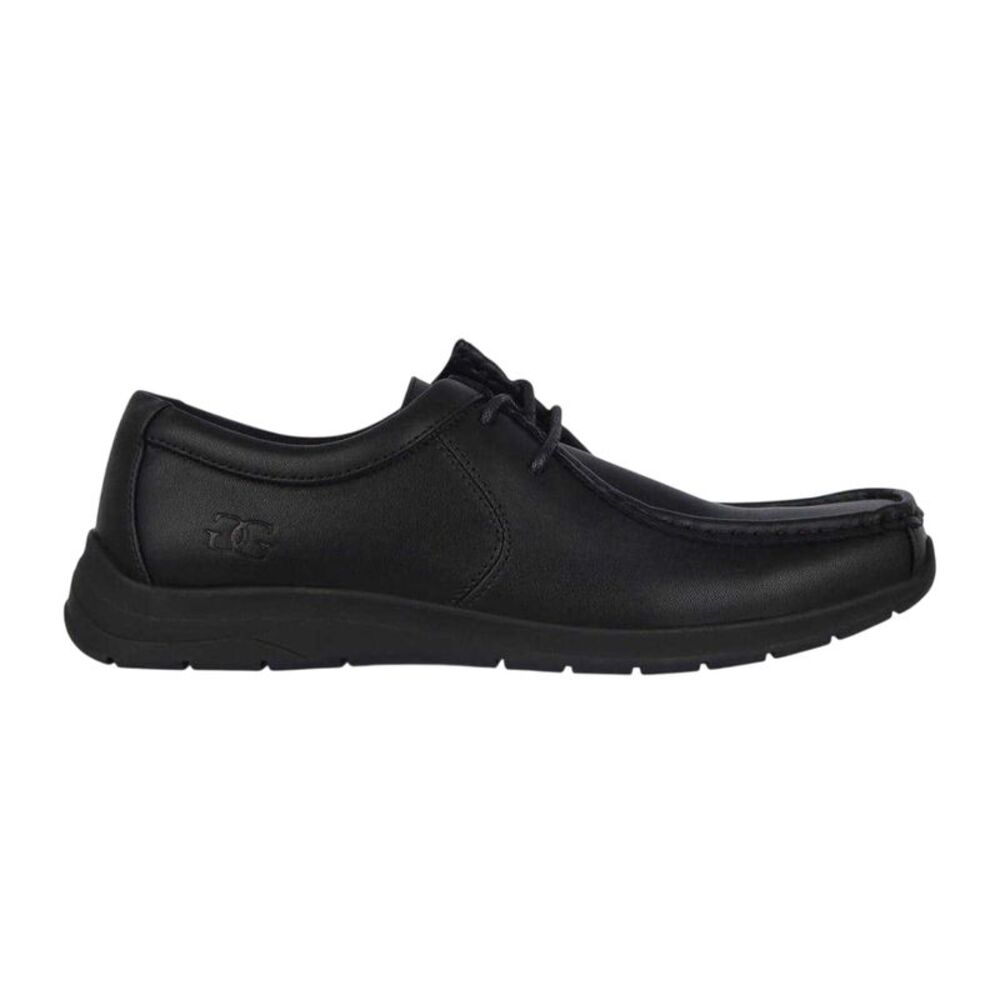 Giorgio Childrens/Kids Bexley Moc Toe Flat School Shoes / Black